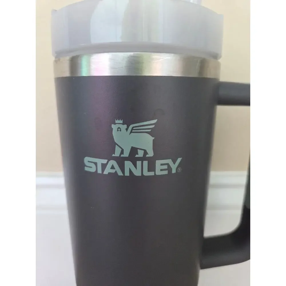 Stanley H2.0 FlowState 30oz Tumbler HII Huntington Ingalls Industries Charcoal - Picture 2 of 6